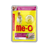 ME-O POUCH ADULT - SARDINE WITH RED SNAPPER IN JELLY 80GM
